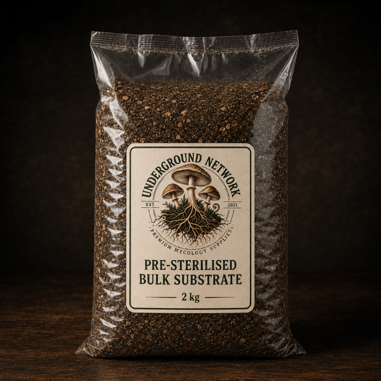 Bulk CVG Substrate – Sterilised Coco Coir, Vermiculite & Gypsum 2kg